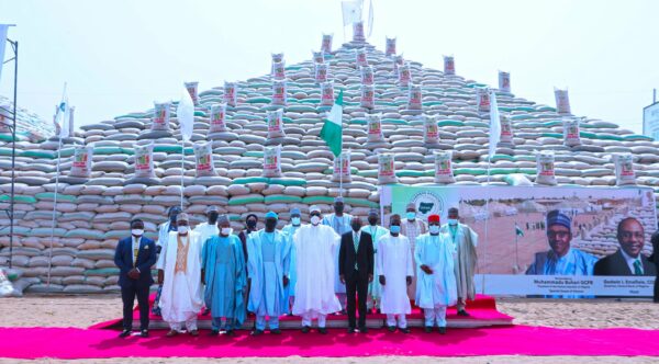 Dalar shinkafar da Buhari ya kaddamar a Abuja